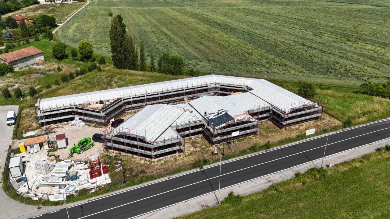 Progetto commerciale in costruzione – Studio Castagna Verona