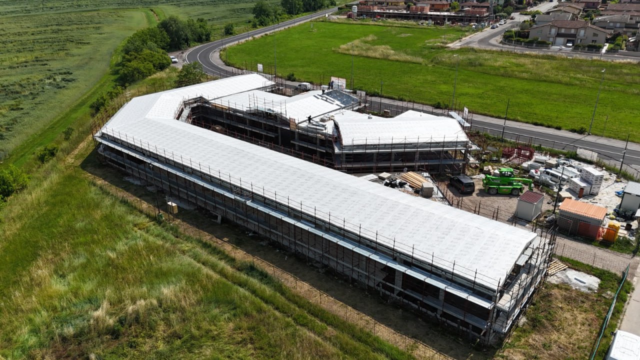 Ponteggi struttura commerciale – progettazione Verona