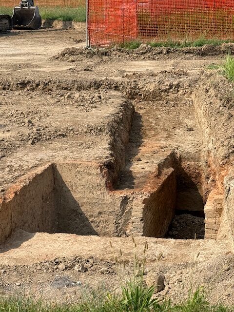 Cantiere in corso - avanzamento lavori